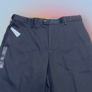 CROFT & BARROW Men’s 34 x 34 Black Stretch Khaki Pants